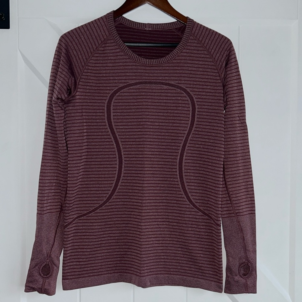 Lululemon Swiftly Tech Crew Long Sleeve, sz 10